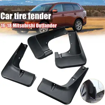 

Car Tire F ender Car Front Rear Wheel Molded Mud Flaps Automotive Accessories For 16-18 M itsubishi Outlander