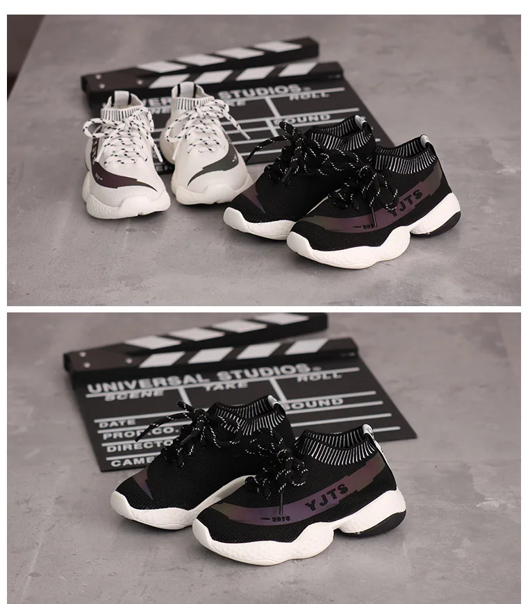 New children's shoes boys and girls casual sports shoes casual breathable kids running shoes students fashion soft-soled shoes