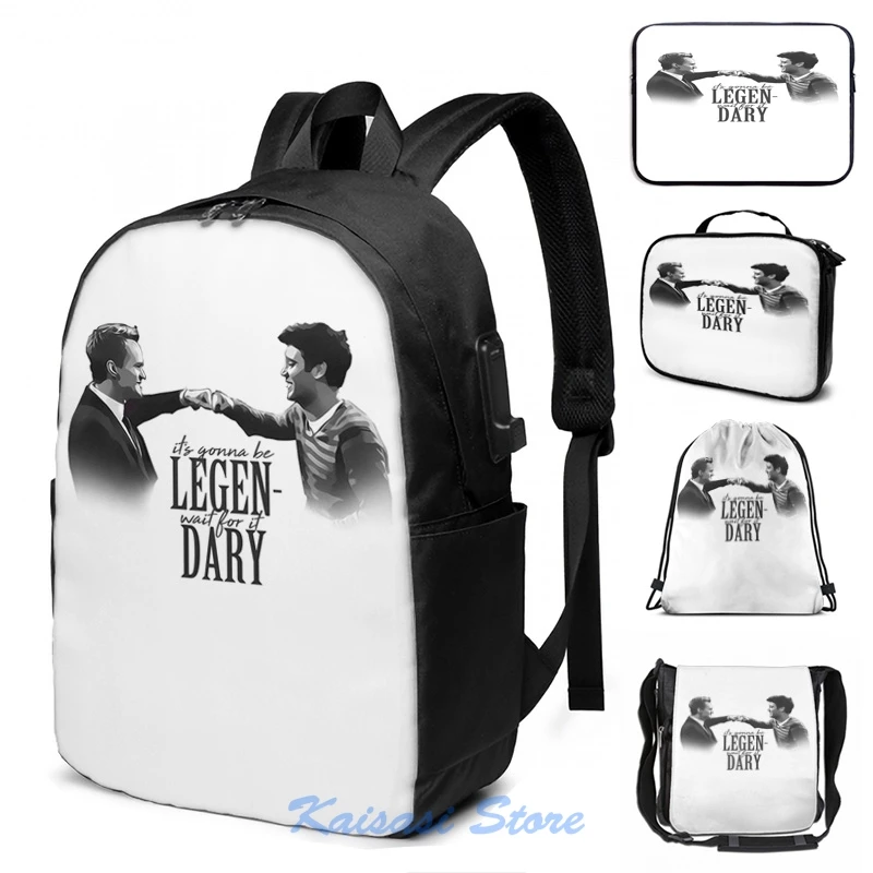 Забавный графический принт как я познакомился с вашей мамой-легендарный рюкзак