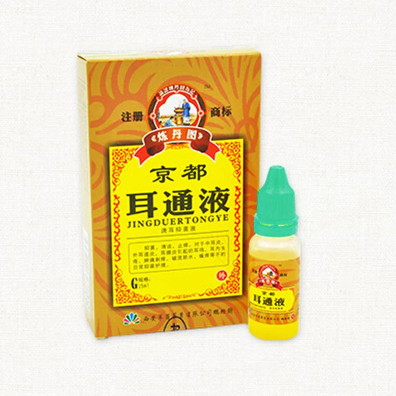 Hot Sale 15ml Ear Acute Otitis Drops Chinese Herbal Medicine For Ear Tinnitus Deafness Sore Tk