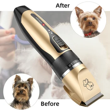 

Pet Hair Trimmer USB Rechargeable Professional Dog Hair Clipper Cat Hair Remover Grooming Electrical Haircut Cutter Machine