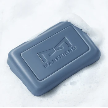 

Manfriend 2pcs Natural Formula Removing Mites Acne Treat ment Soap for acne 110g