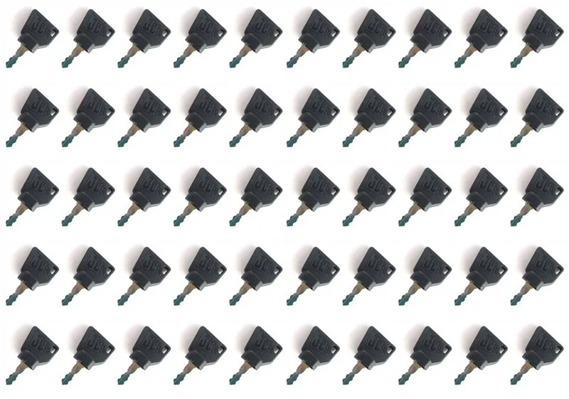 50x Key For JCB Heavy Equipment Ignition Key OEM 701/45501 331/26790 333/Y1374 Free Shipping