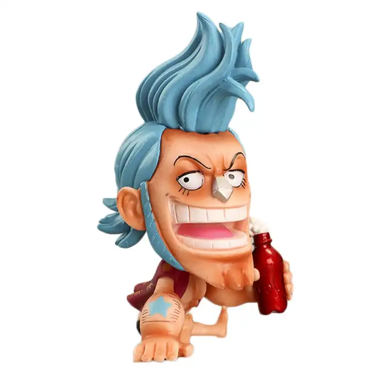 アニメワンピースコーラフランキーとストローハットチームカウントナミ図塩ビ人形コレクションおもちゃギフト Aliexpress