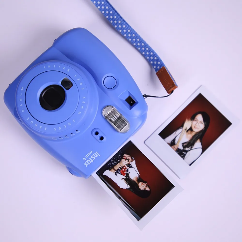 5 цветов Камера Fujifilm Instax Mini 9 мгновенная фотокамера с зеркалом для селфи мгновенная камера