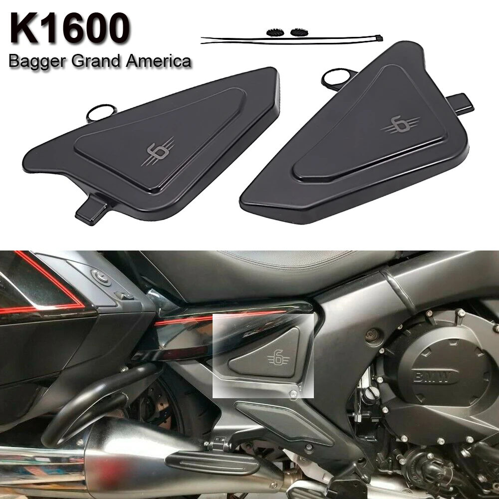 

For BMW K1600B K1600Grand America 2018 2019 2020 2021 NEW K 1600 B Motorcycle Fill Panels Fairing Cowl Cover Plates Tank Trim