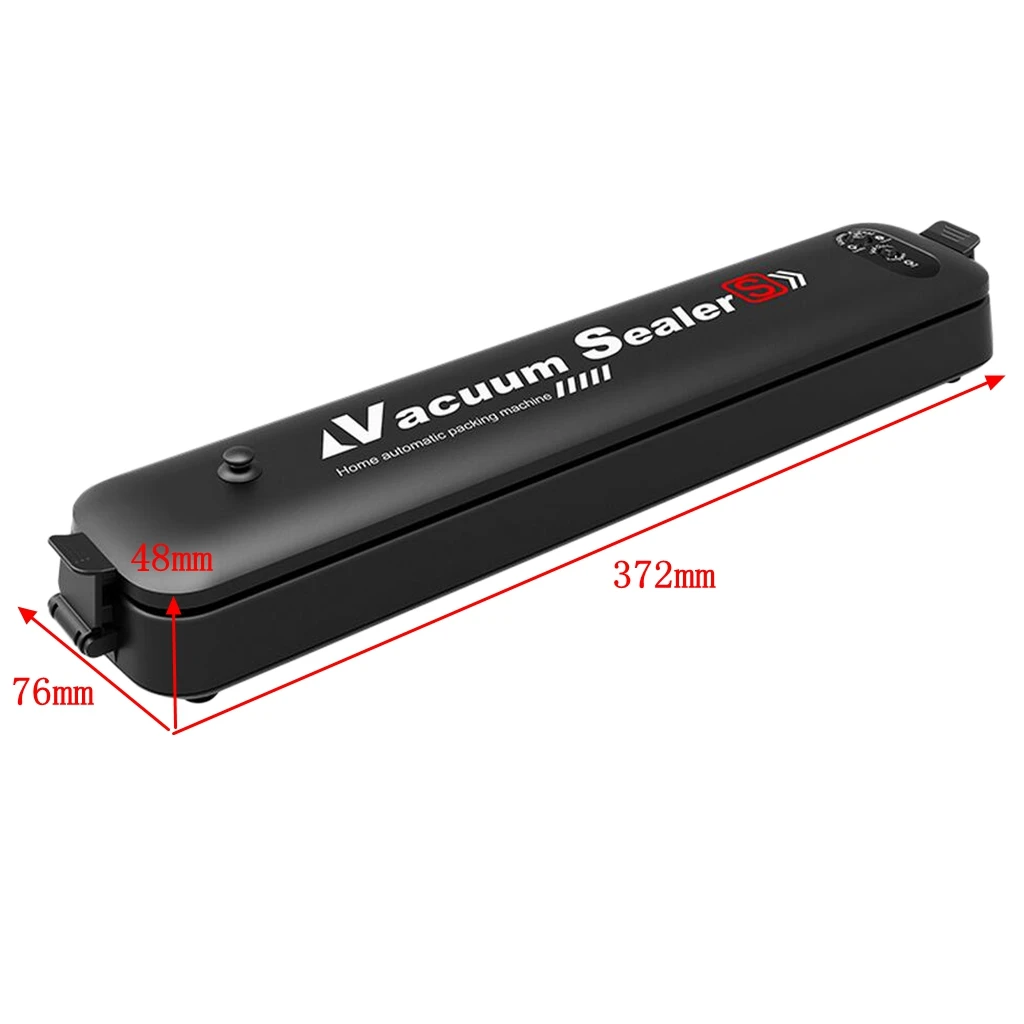 Vacuum Sealer Automatic Food Vacuum Air Sealing System For Commercial Household Packaging Food Preservation Include 15 Pcs Bags