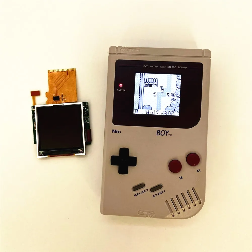 

High brightness LCD retrofit kit for Gameboy DMG GBDMG GB backlit LCD