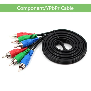 

Component Cable YPbPr RGB HD Video Cable 3 RCA to 3 RCA for DVD TV HDTV STB