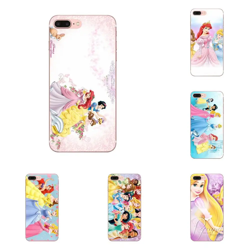Для Xiao mi 3 4 4C 4i 5 5s 5X6 6X8 SE Pro Lite A1 Max x 2 Note TPU милый чехол принцессы с