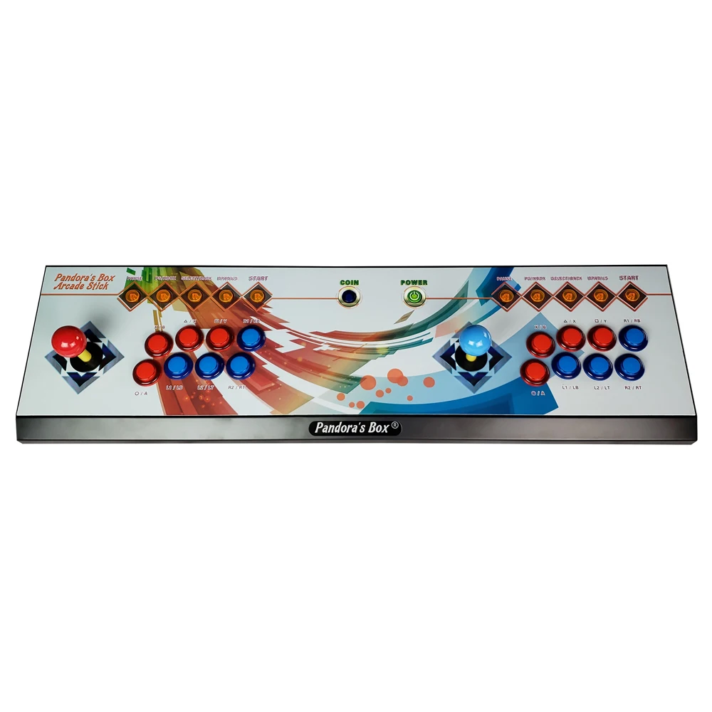 Бытовая Pandora's Box 9D аркадный джойстик игровая консоль, HD VGA выход jamma мульти игры 2500 В 1 файтинг игровой автомат