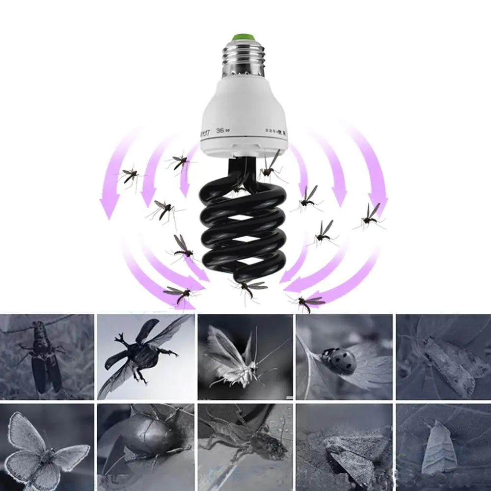 Черный светильник для кухни наживки от комаров моли ловушка УФ лампа античные