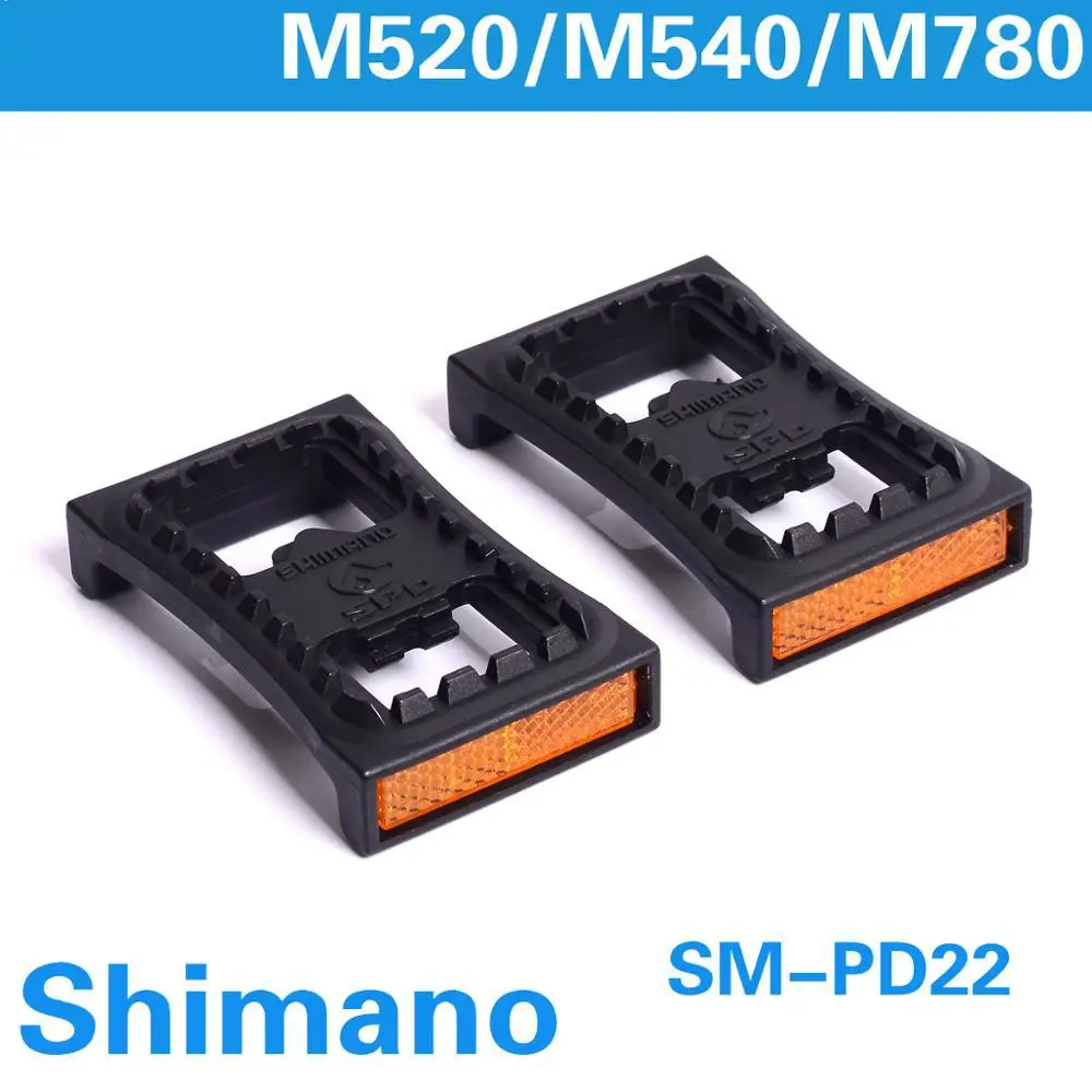 MTB шипы для педалей плоский адаптер Shimano SM PD22 самоблокирующаяся педаль плоская пластина конверсионное устройство подходит для SPD M520 M540 M780