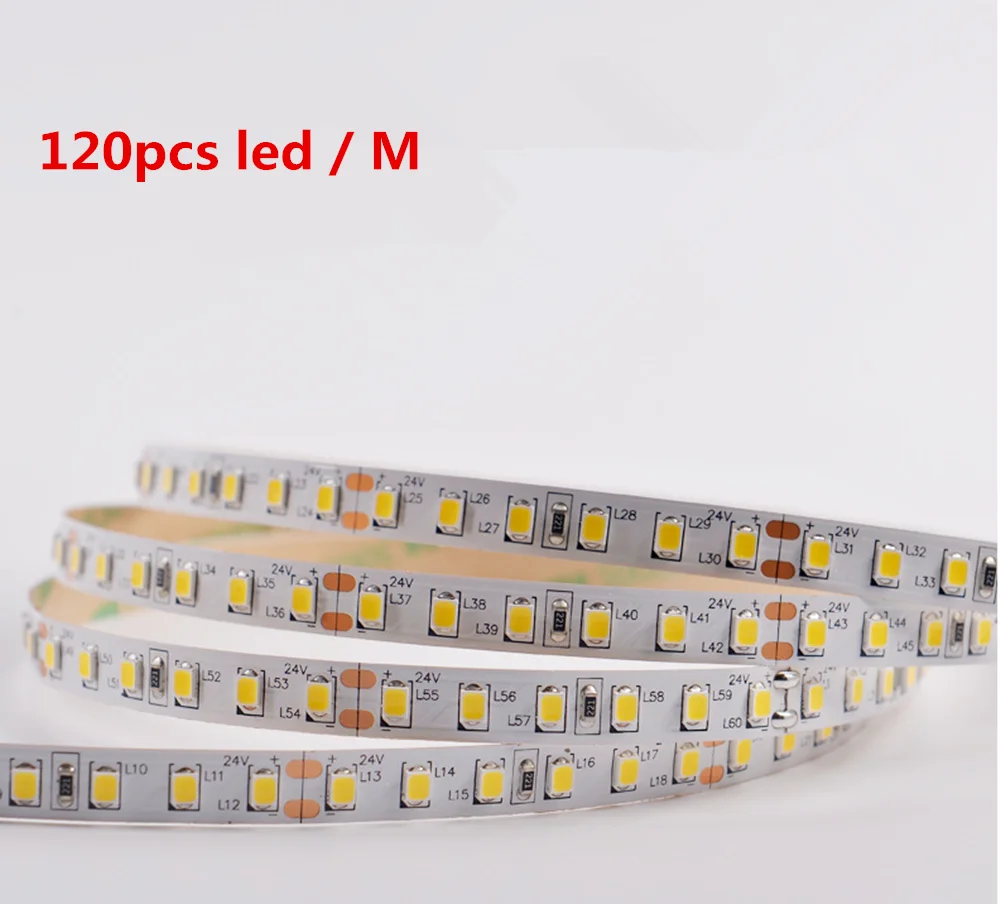DC12V 5M10M15M 2835SMD Светодиодные ленты светильник s домашний декор ТВ окружающей среды