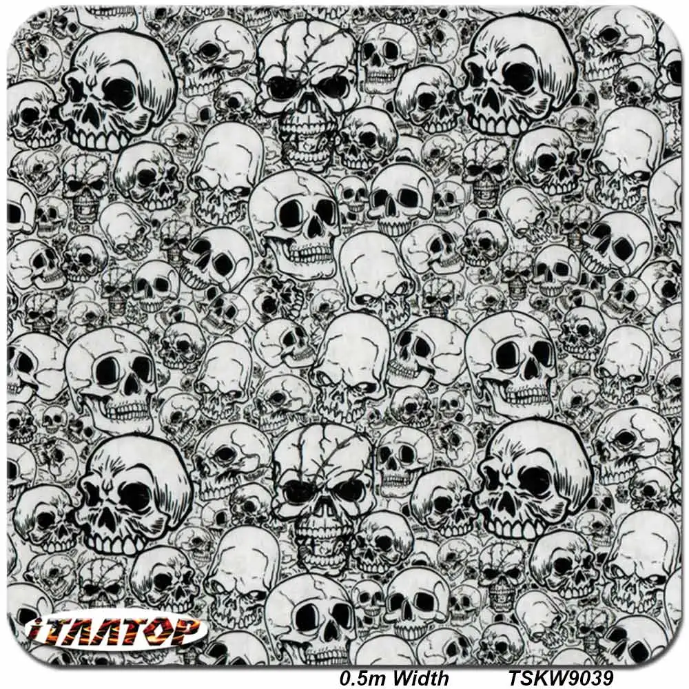 Itpanasop Dip Kit Film TSKW9039 0 5 M * 2/10/20M Skull Hydro Dipping | Автомобили и мотоциклы