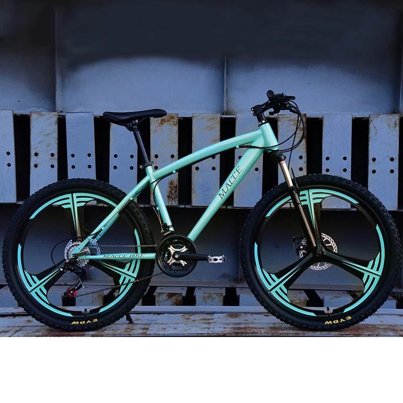 Mountain Bike Bicycle 21/24/27 Speed Double Disc Brake 26 Inch Male And Female Students One-Wheel Variable Speed Bicycle