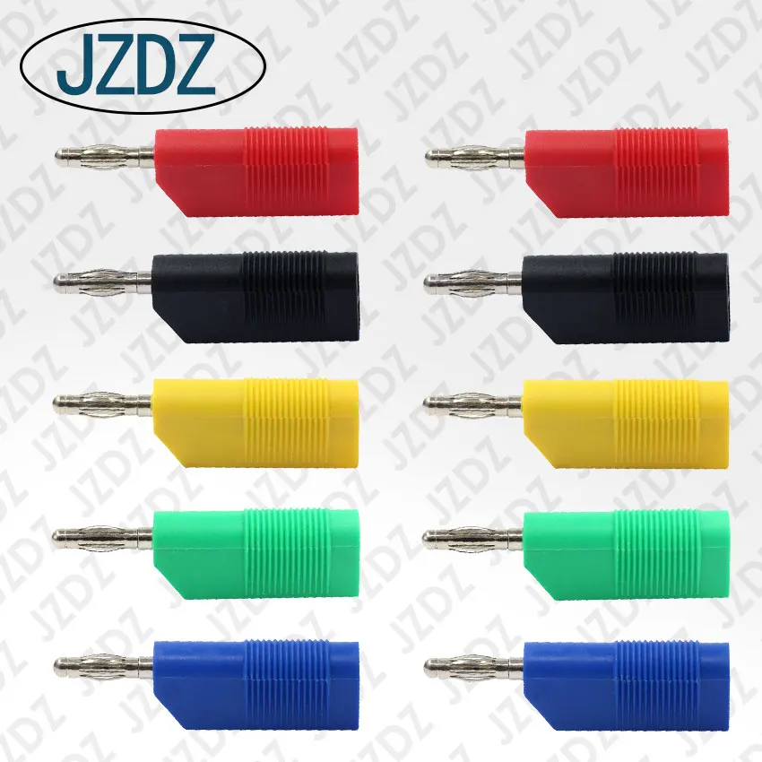 

JZDZ J.10032 10PCS 4mm high quality PE sheath without welding banana plug