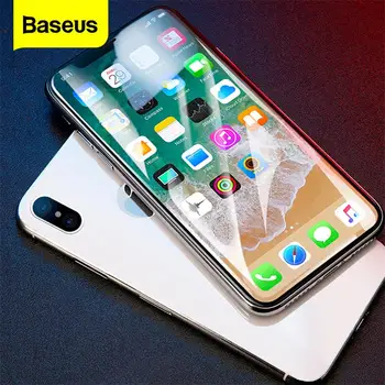 

Baseus Screen Protector Tempered Glass For iPhone X 10 4D Surface Full Cover Protection Glass Film For iPhoneX Protective Glass