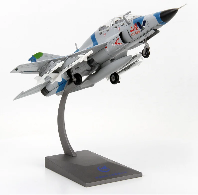 1: 48 jian jiao 9 Eagle Trainer Model JL-9 Airplane Static Alloy Military Model Home Decoration
