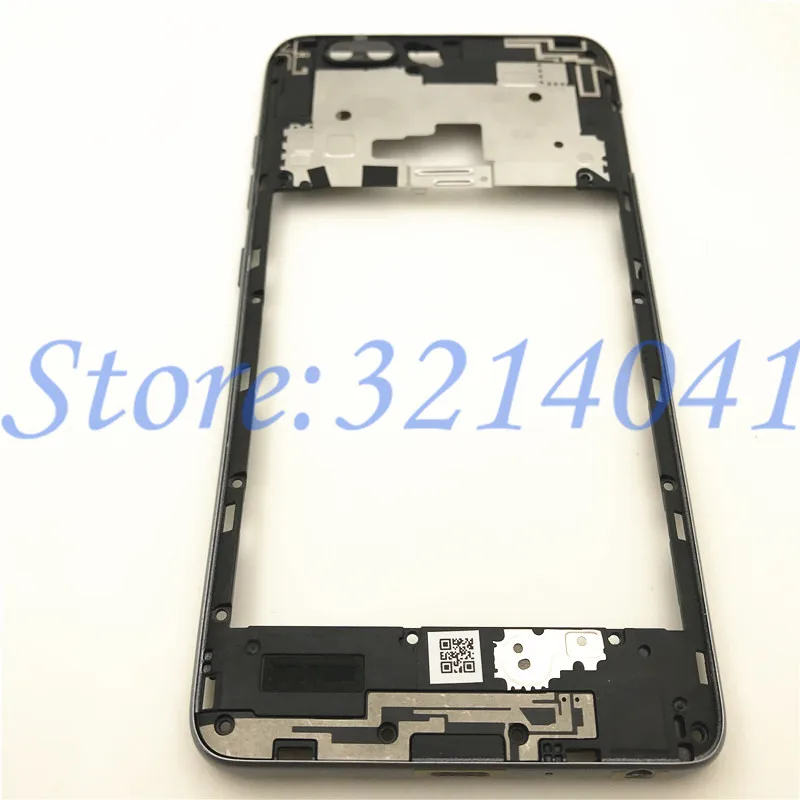 Полный задний корпус для zte Blade Z Max Z982 Крышка батарейного отсека задняя дверь корпус+ ЖК средняя рамка Шасси пластина+ боковой ключ