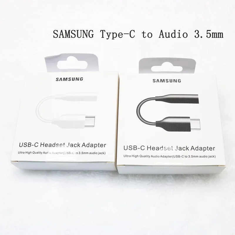 Кабель для наушников SAMSUNG с разъемом USB Type C 3 5 адаптер AUX мм Galaxy Note 10 Plus + A90 A80 A60