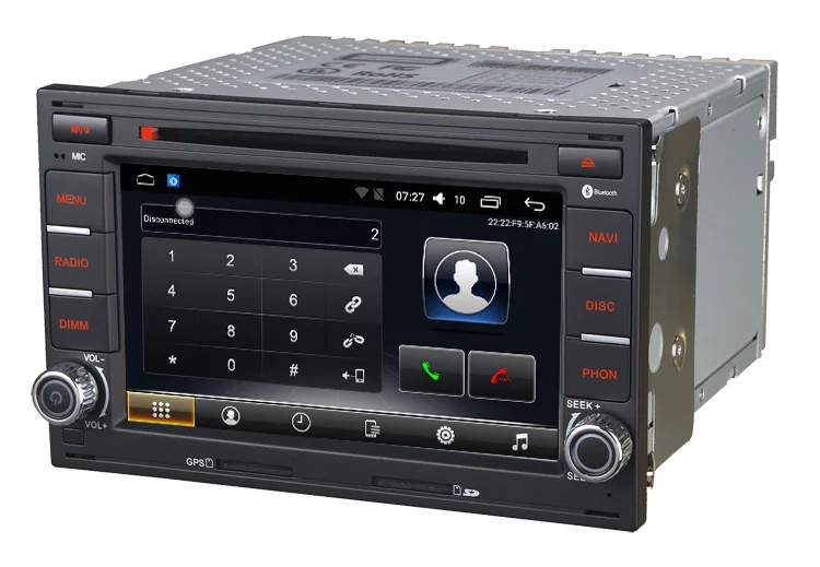 NaweiGe 6,5 дюймов T30 Android Восьмиядерный 8,1 2+ 32 ГБ Автомобильный dvd для Passat 2001-2005/Polo Авторадио gps навигация автомобильный мультимедийный для