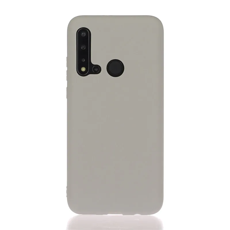 Чехол для Huawei P20 Lite 2019/Nova 5i мягкий матовый ТПУ мобильный телефон чехлы Honor 10 Lite/Honor