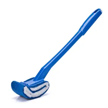 

Curved Toilet Cleaner Brush for Bathroom Scrubber Brush to Clean Under The Rim Scratch-Free Anti-Splashing