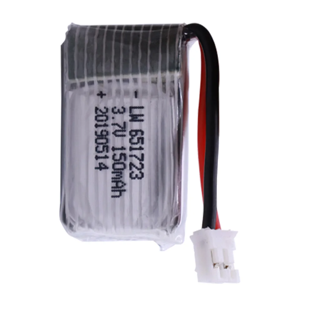100 шт. батарея 3,7 V 150mAh Lipo для E010 E011 E013 F36 H36 CX-95 NH010 RC Квадрокоптер Запасные Части RC Дрон аксессуары батарея
