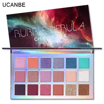 

UCANBE Mercury Retrograde 18 Color Pearlescent Matte Eyeshadow Palette Sky Fantasy Highlight Eyeshadow Eye Makeup TSLM2