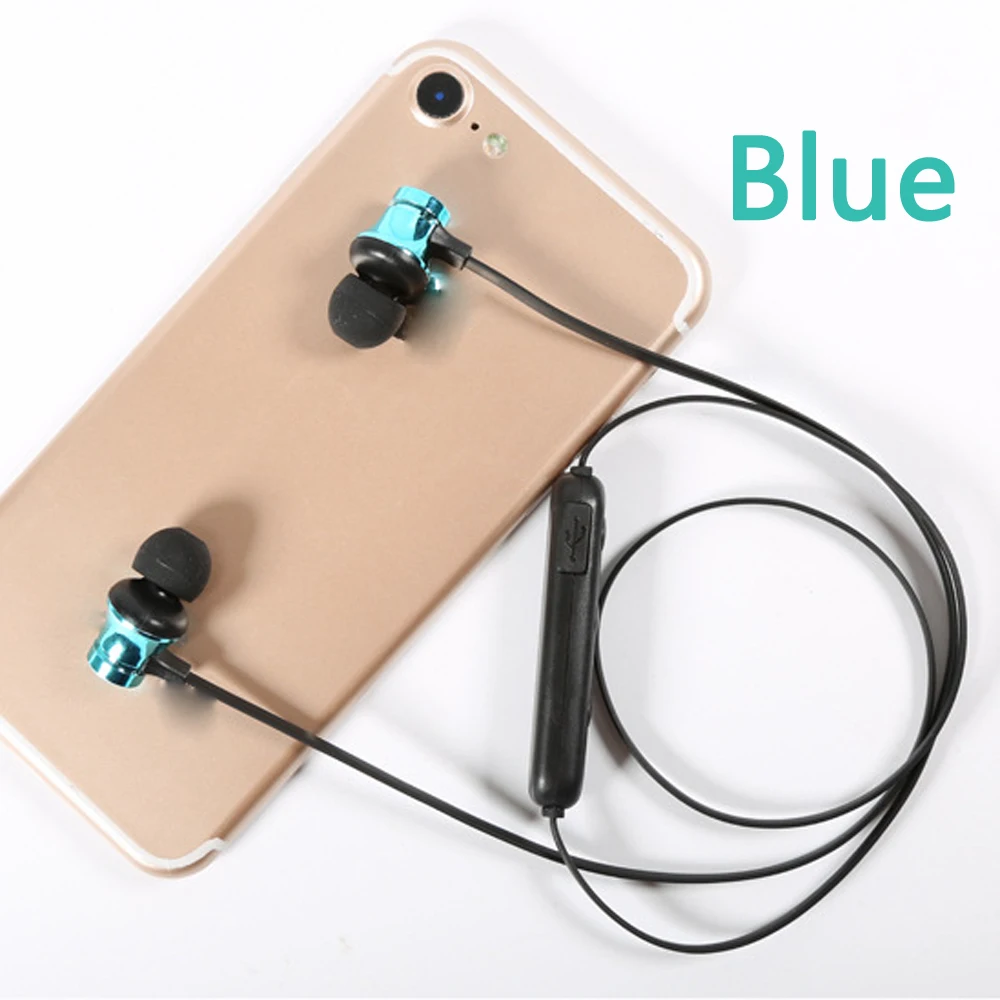 10 шт. магнитные Bluetooth наушники V4.2 стерео Спортивная беспроводная гарнитура водонепроницаемые наушники с микрофоном для iPh для samsung