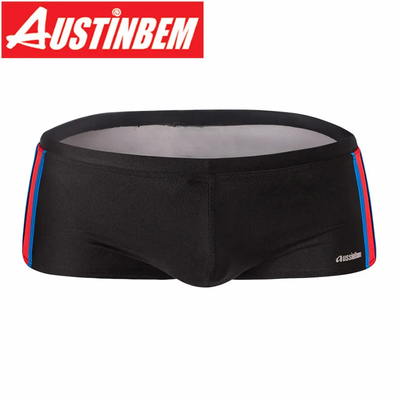 Austinbem купальный костюм короткий De Bain Homme Zwembroek Heren однотонные мужские плавки| |