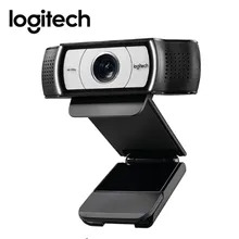 Производитель отремонтированный(б/у): logitech C930e HD Smart 1080P Веб-камера с крышкой для компьютера Zeiss объектив USB видеокамера