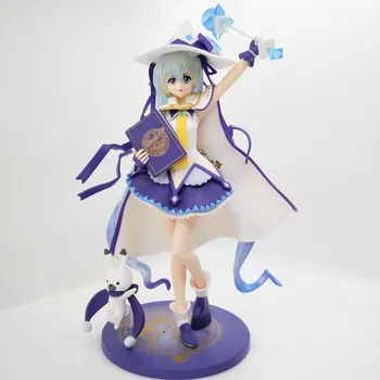 

27cm Anime VOCALOID Magical Snow Hatsune Miku with Book and Magic Stick PVC Action Figure Model Collection Toys Sexy Girl Doll