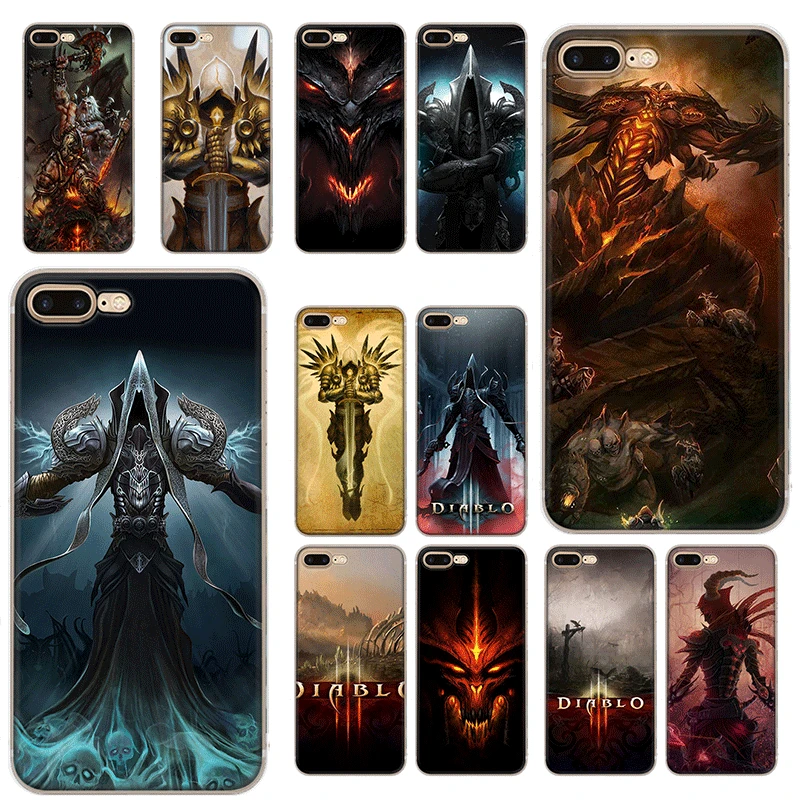 Чехол для телефона iPhone XR X XS Max iPhone 7 8 6 6S Plus 5 5S SE чехол TPT Diablo Shell