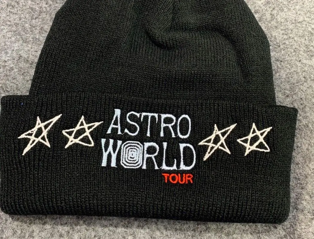 19SS, шапки astroworld, новинка, вязаная шапка с вышивкой astroworld, шапка s, теплая, желаю вам быть здесь, шапка, Повседневная шапка