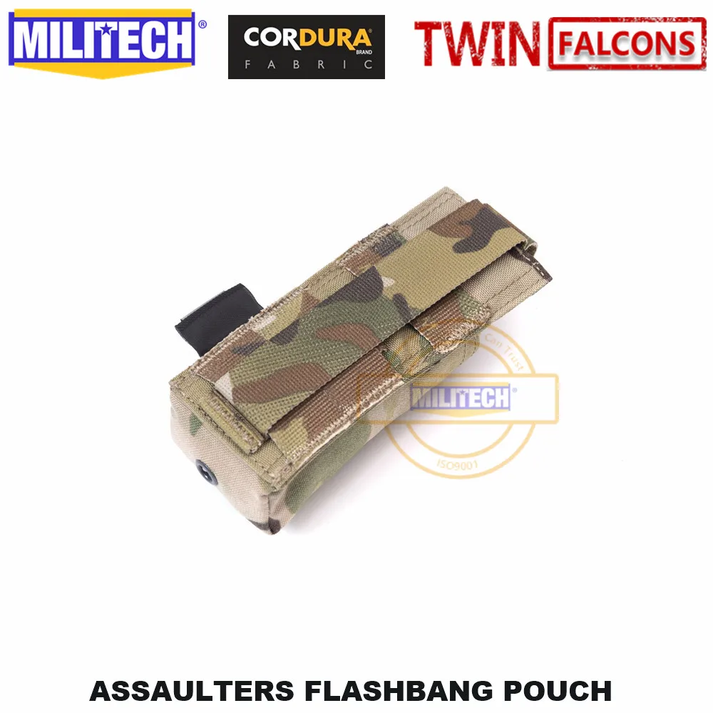 MILITECH assaulers Flashbang сумка бомба сумка TWINFALCONS TW Delustered 500D Cordura сделано аксессуары сумка TYR дымовая сумка