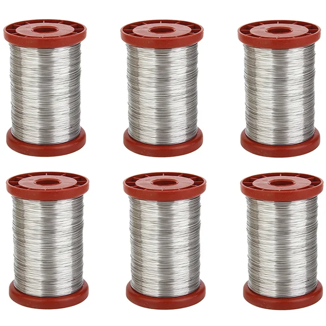 0,4 Mm És 0,55 Méhészet Rozsdamentes Acél Huzal Méhkas Keret Szerszám 250/500/1000G 1 Tekercs Méhsejt Alapítvány Méhek Felszerelése Speciális - Image 6