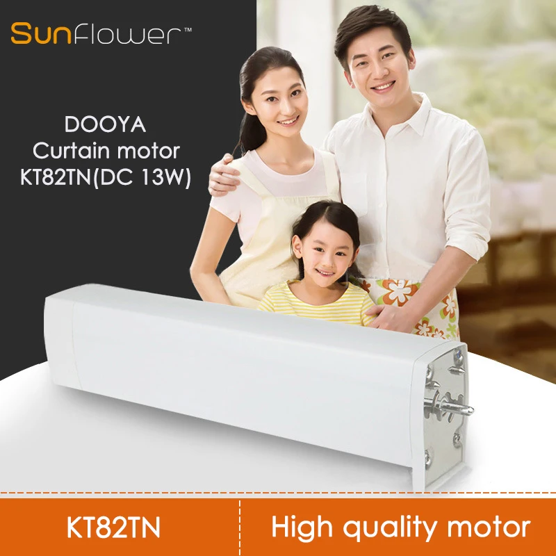 Dooya Sunflower motor KT82TN built AC 100-240V transformer dropship automatic electric curtain motors for smart home Dooya Sunflower motor KT82TN built AC 100-240V transformer dropship automatic electric curtain motors for smart home