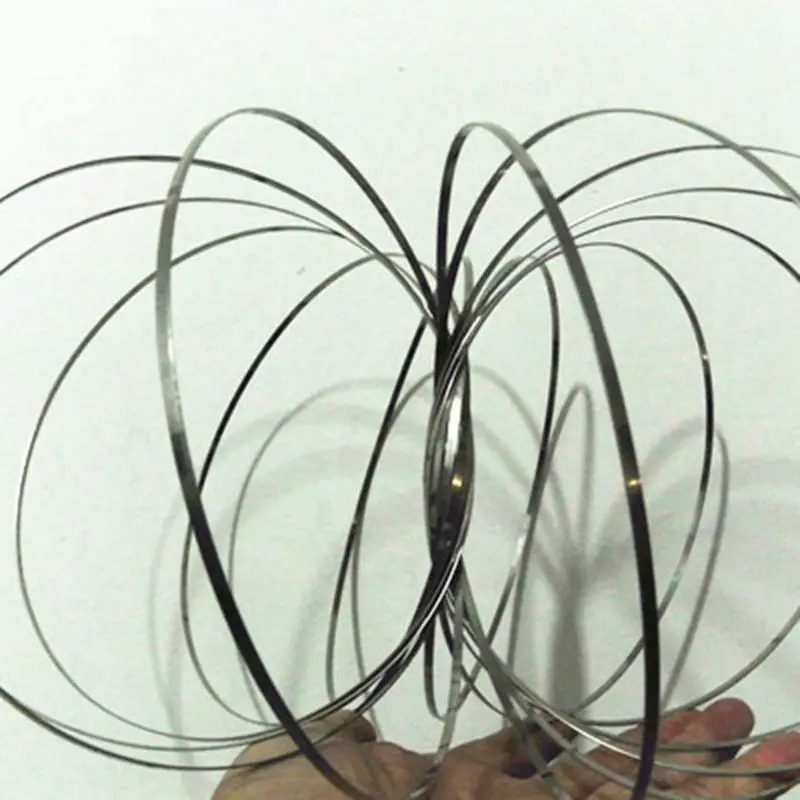 Игрушка Flow Rings из нержавеющей стали кольца игрушки оригинальная кинетическая