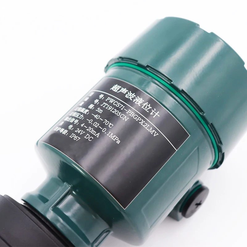 Industrial ultrasonic sensor PA66+GF30/PVDF Transducer material