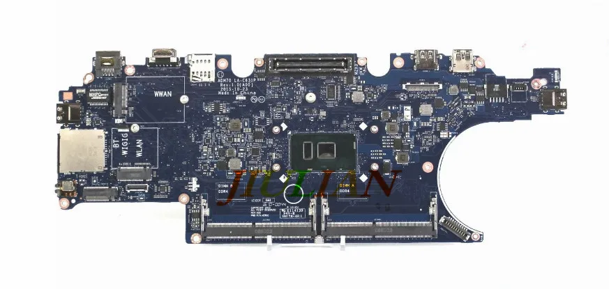 CN 0HCP0K для Dell Latitude E5470 LA C631P материнская плата ноутбука i5 6300U процессор HCP0K функция