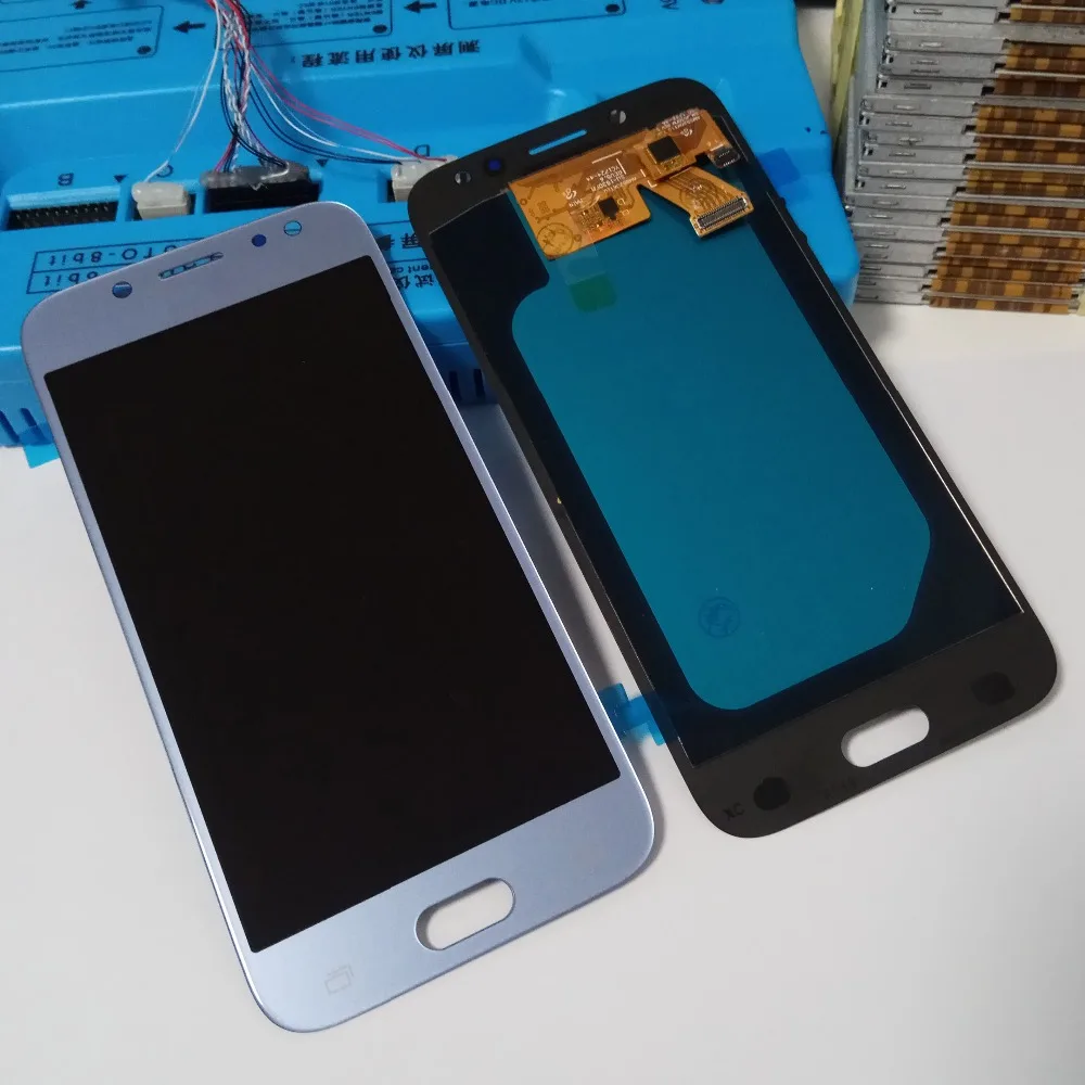 Super AMOLED ЖК экран для Samsung GALAXY J5 2017 J530 дисплей J530F сенсорный дигитайзер в сборе Tela