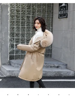 

Down cotton-padded jacket female loose in the long new women's clothing in 2020 parker cotton-padded clothes