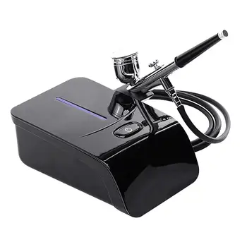 

13L 25psi Portable Dual Action Mini Airbrush Durable Air Pump Spray Brush Makeup Tattoo Tool Kit