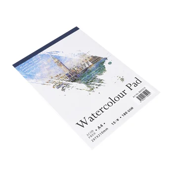 

A4 A5 Two sizes Artist Sketch Book Watercolor Paper Notepad Cardboard backing For Painting Drawing Diary Creative Notebook