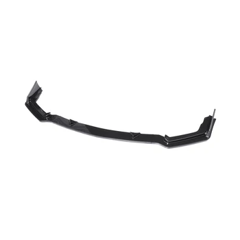 

High Quality Carbon Fiber Look Car Front Bumper Lip Spoiler Splitter Diffuser Deflector Lips For Infiniti Q50 2018 2019 Sport