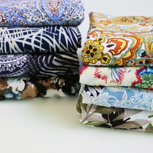 4-слойная трикотажная мягкая Корея трикотажный Материал мягкий полиэстер лайкра ткани с принтом