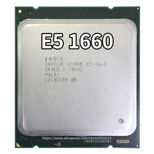 Процессор Intel Xeon E5-1660 E5 1660 SR0KN 3,3 GHz 6 Core 15Mb cache Socket 2011 cpu Процессор прочнее E5 1650