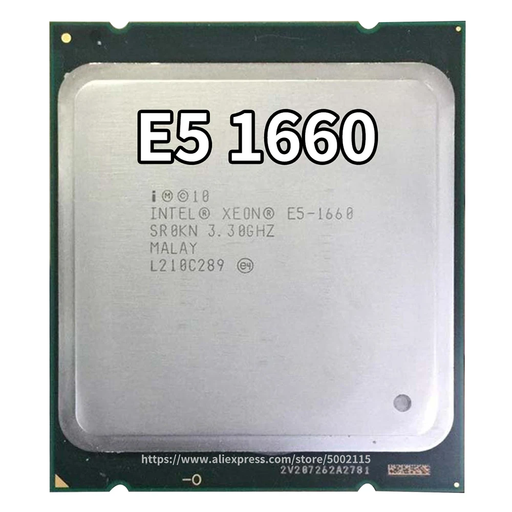 

Intel Xeon E5-1660 E5 1660 SR0KN 3.3GHz 6 Core 15Mb Cache Socket 2011 CPU Processor Stronger than E5 1650